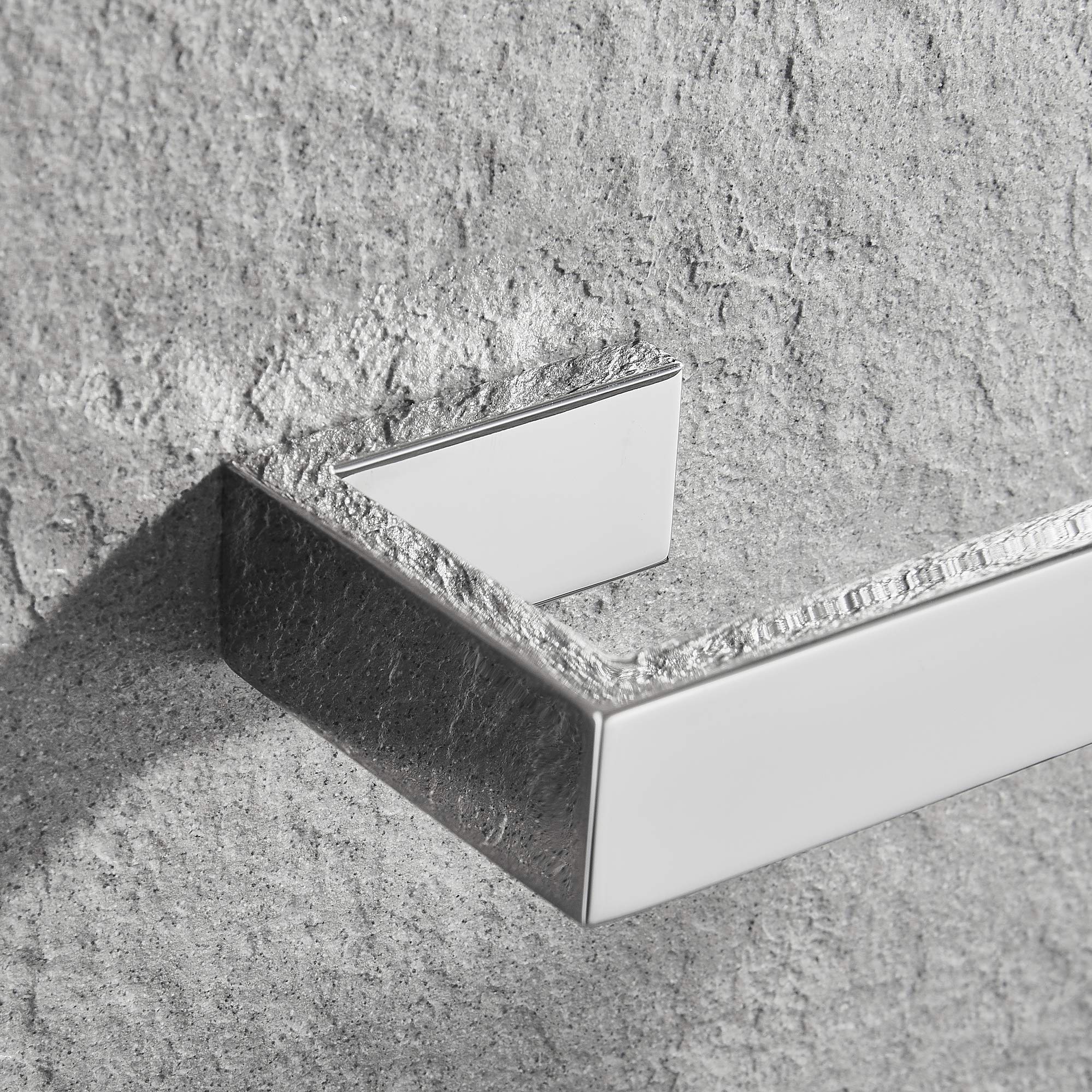 Hand Towel Holder  Towel Bar Stainless Steel SUS304  Towel Hanger Hardware Set for Bathroom  Kitchen  Cabinet  Laundry Room  Chrome Polish Finished & Wall Mounted